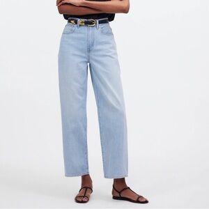 Madewell The Perfect Vintage Wide Leg Crop Jeans